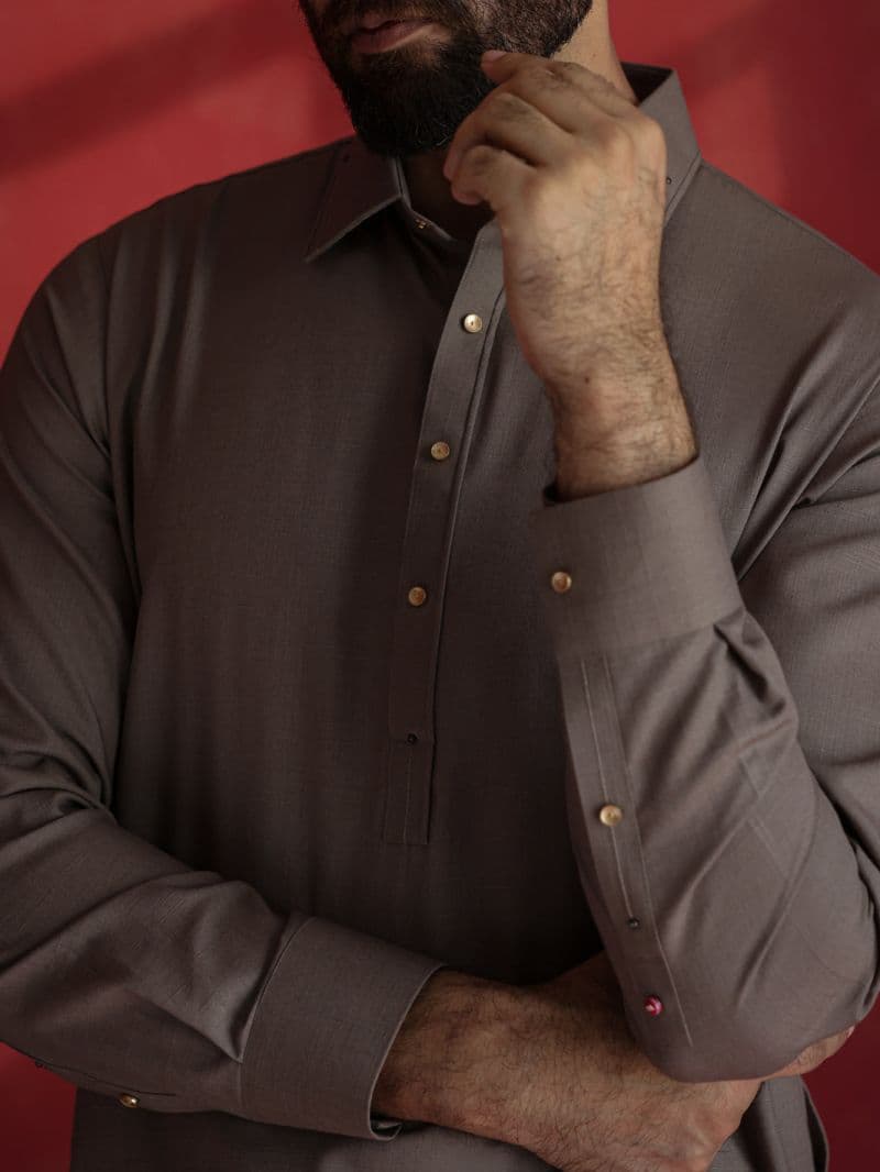 Brown Kameez Shalwar thumbnail