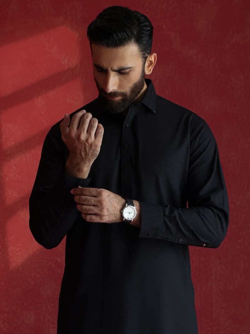 Black Kameez Shalwar thumbnail