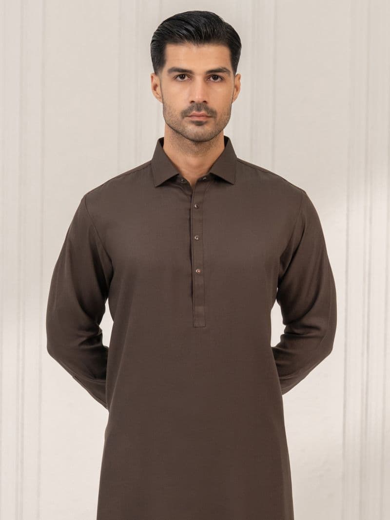 Brown Kameez Shalwar thumbnail