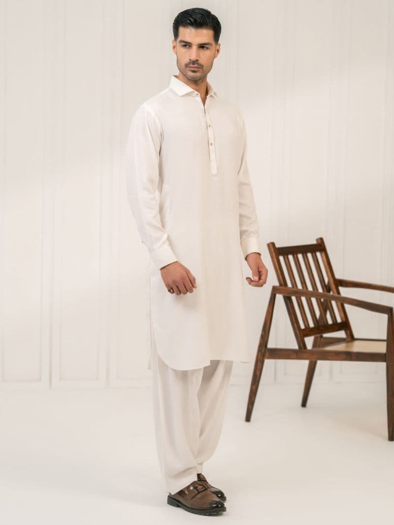 White Kameez Shalwar thumbnail