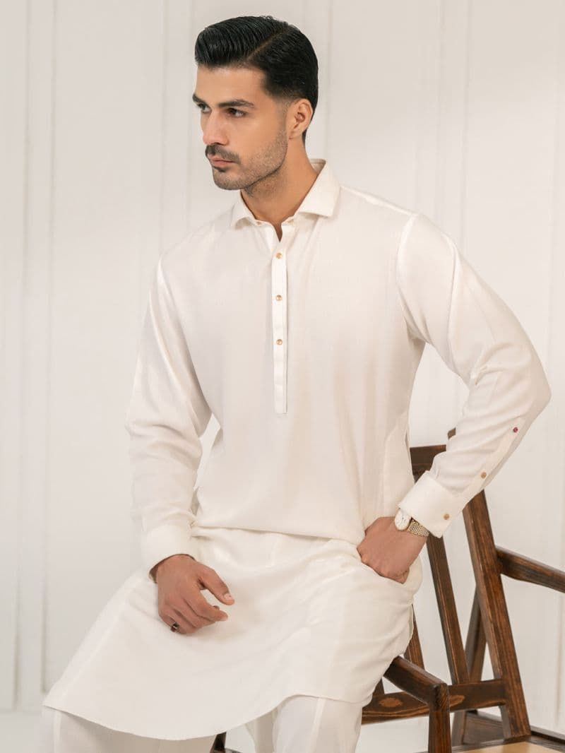 White Kameez Shalwar thumbnail