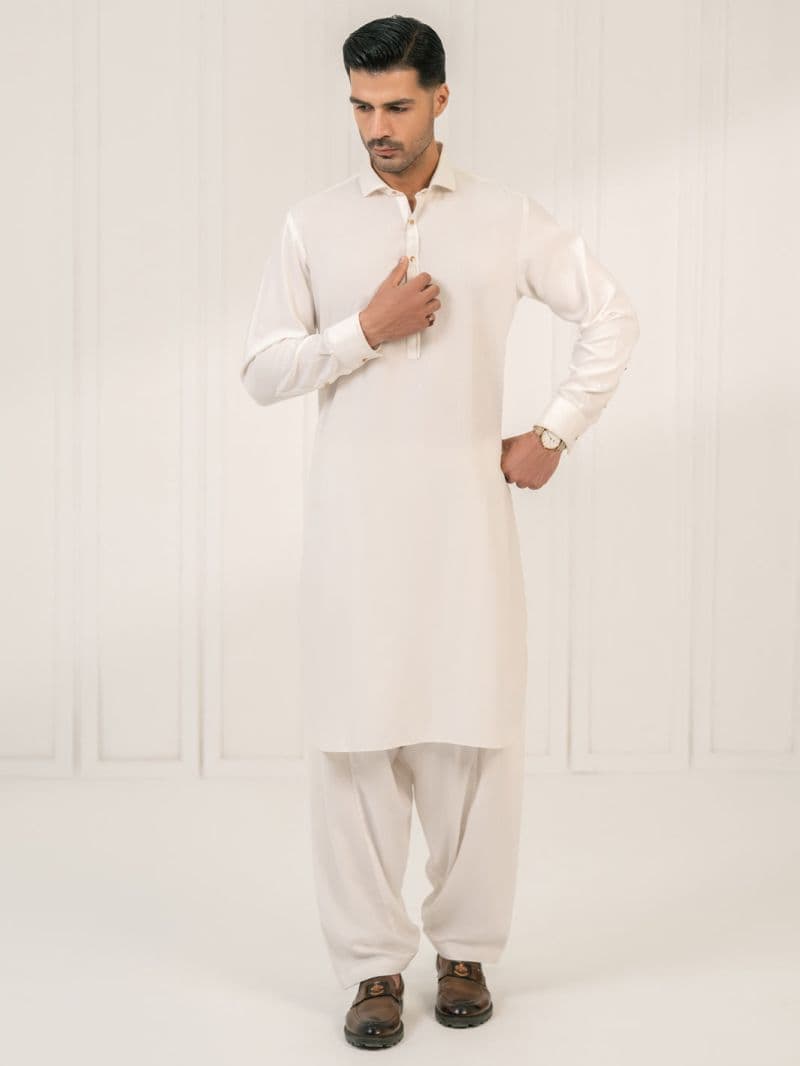 White Kameez Shalwar thumbnail
