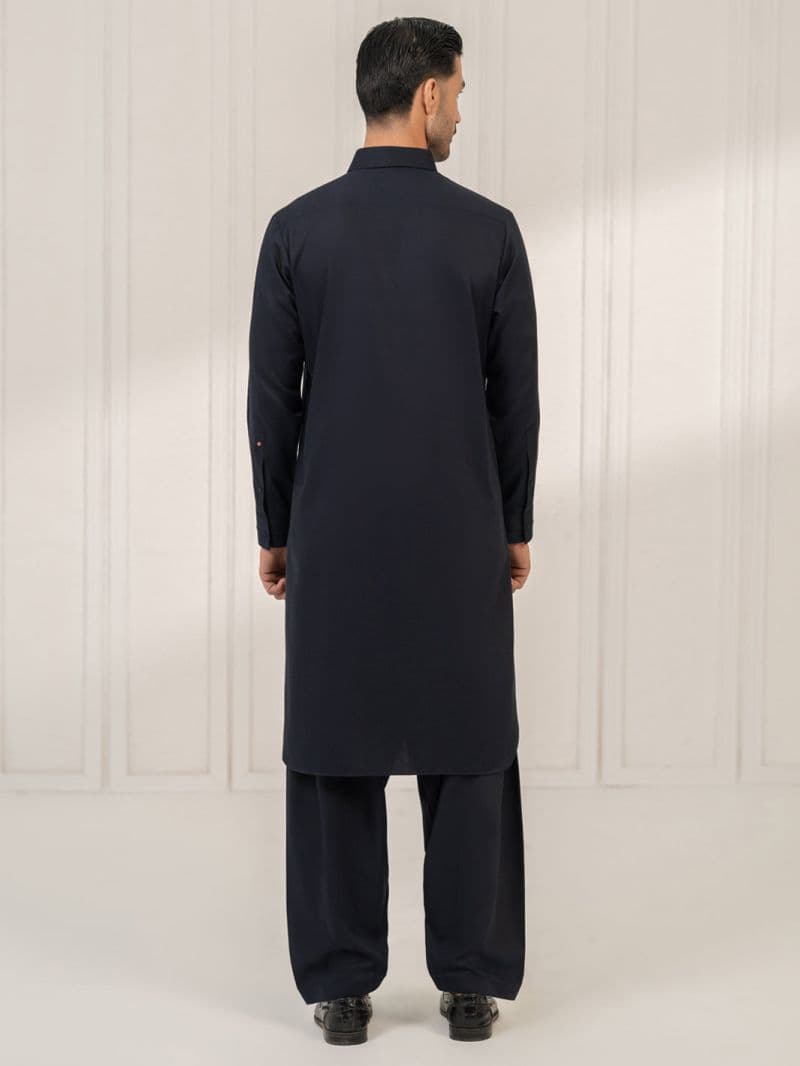 Midnight Blue Kameez Shalwar thumbnail