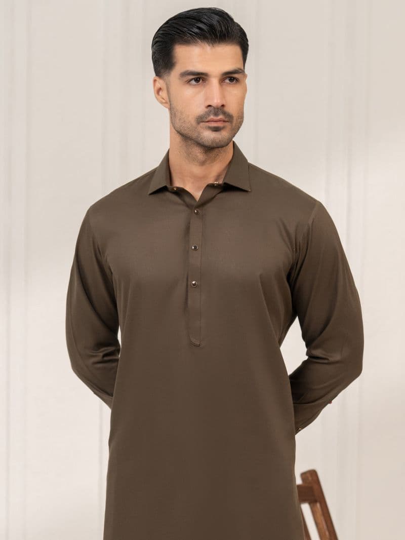 Olive Kameez Shalwar thumbnail
