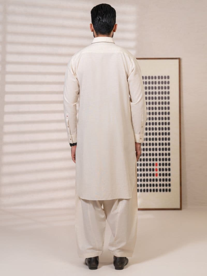 Ivory Kameez Shalwar thumbnail