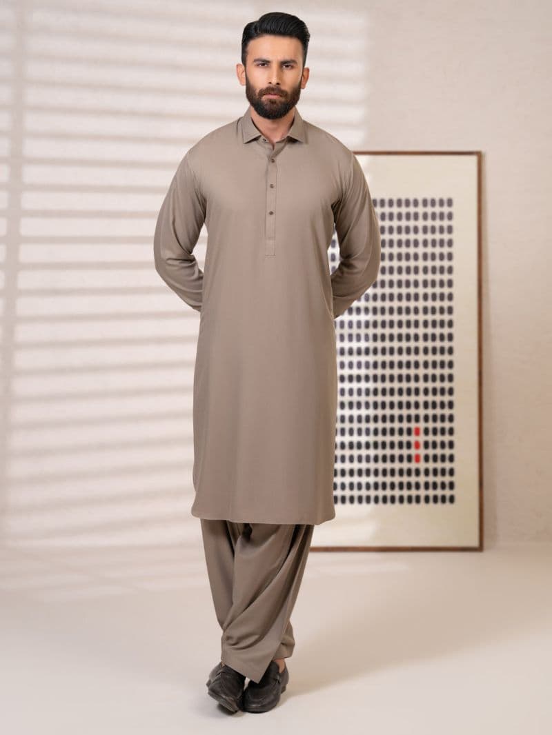 Brown Kameez Shalwar thumbnail