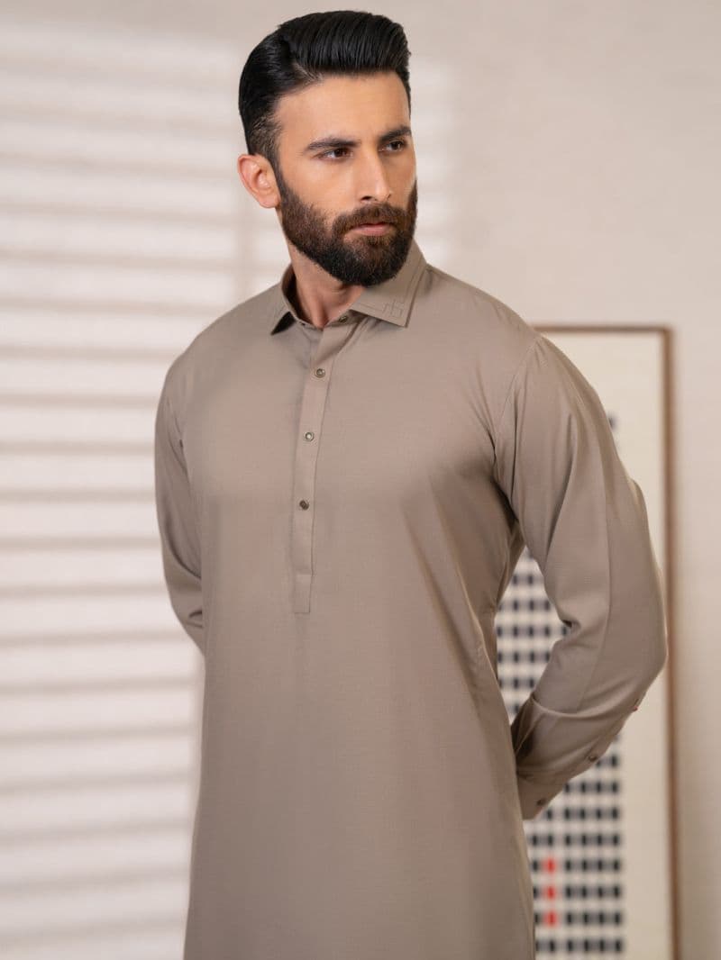 Brown Kameez Shalwar thumbnail