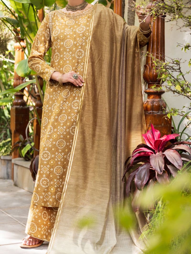 Brass Lawn Stitched 3PC thumbnail