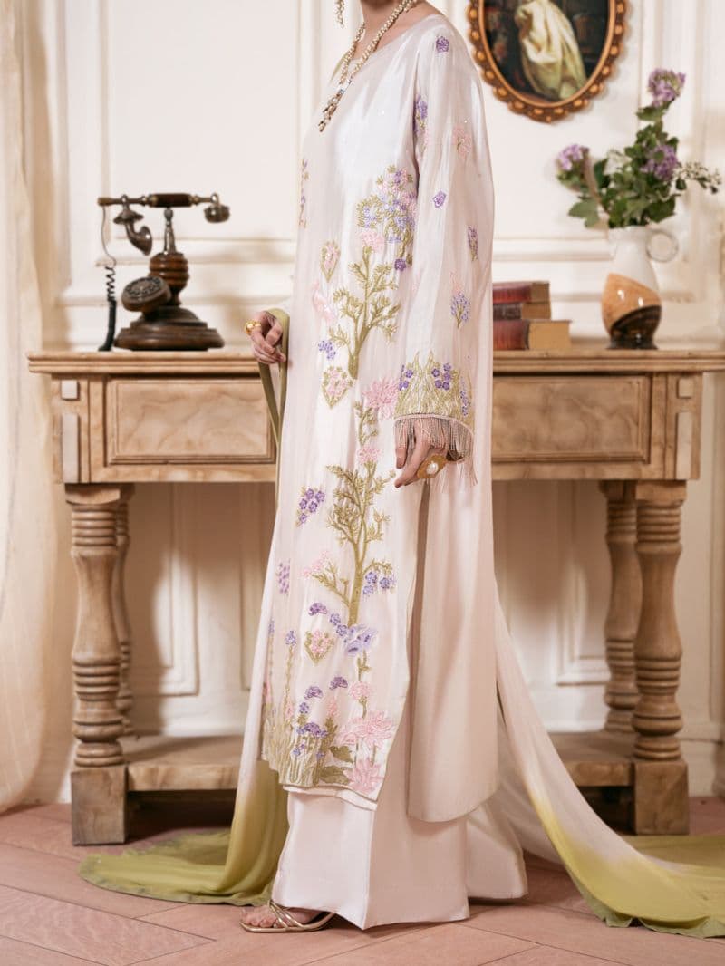 Light Pink Sheesha Silk Formal Stitched 3Pc thumbnail
