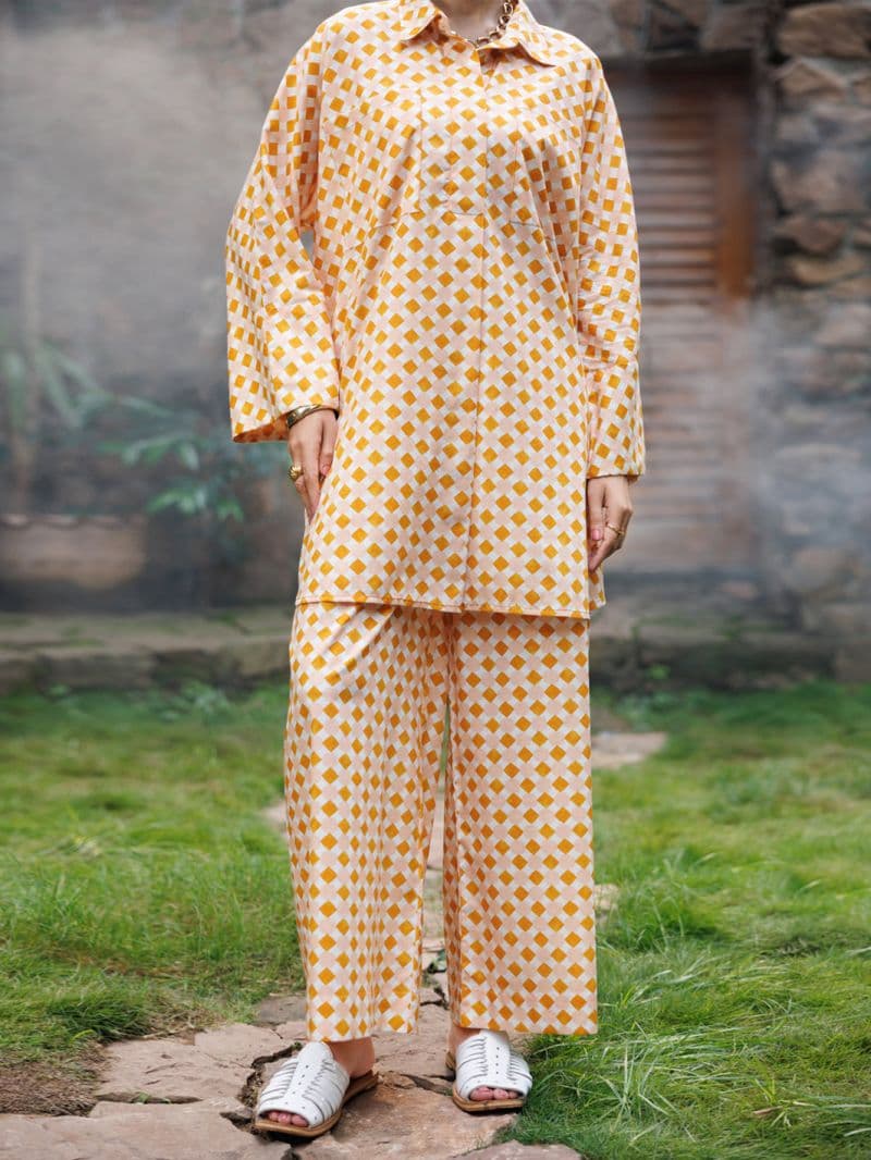 Mustard Cambric Co-Ord Set thumbnail