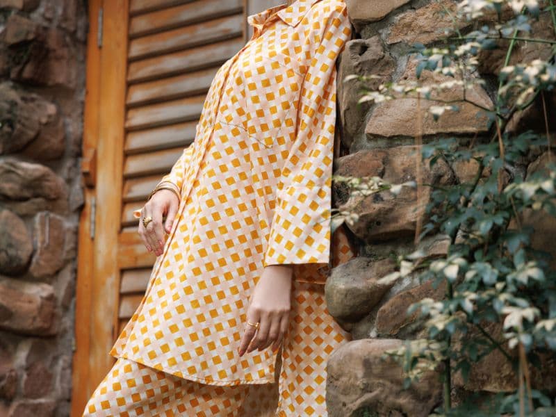 Mustard Cambric Co-Ord Set thumbnail