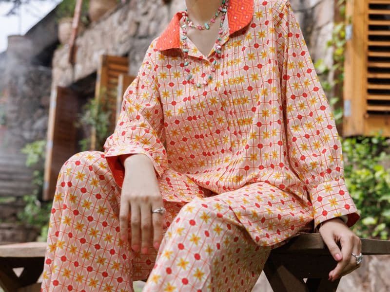 Peach Cambric Co-Ord Set thumbnail