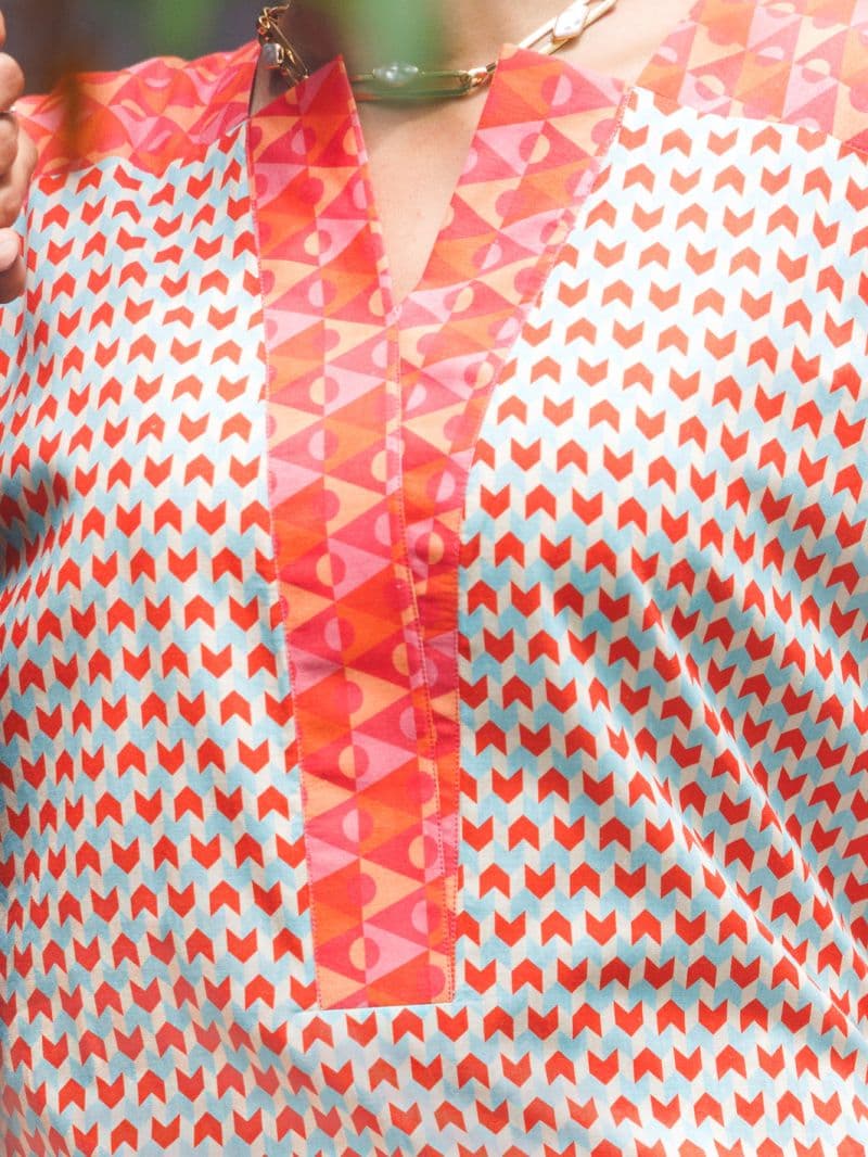 Multicolor Cambric Co-Ord Set thumbnail