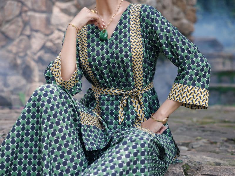 Green Cambric Co-Ord Set thumbnail