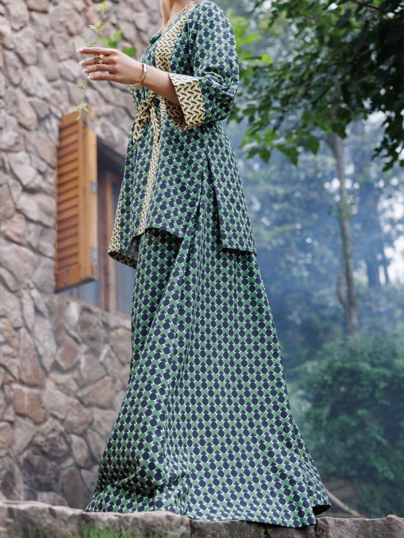 Green Cambric Co-Ord Set thumbnail