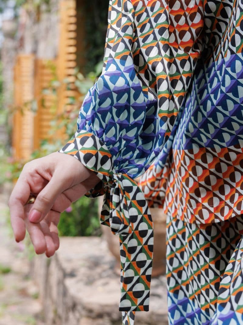 Multicolor Cambric Co-Ord Set thumbnail