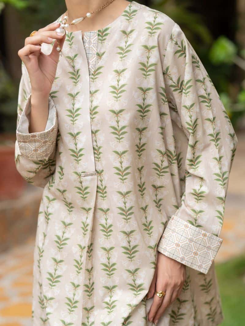 Pistachio Green Lawn Co-Ord Set - alternate view