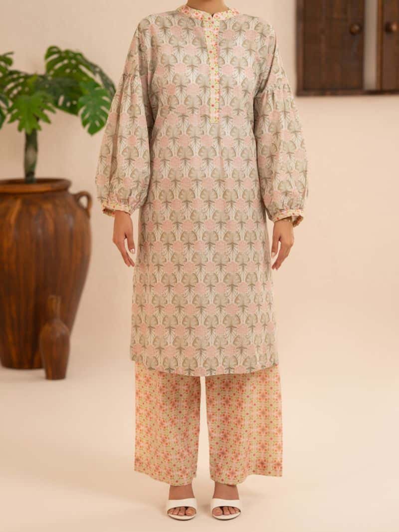 Pistachio Green Lawn Co-Ord Set