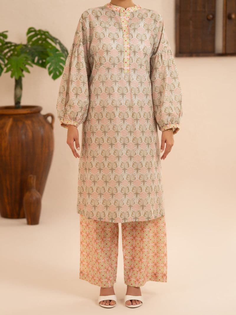 Pistachio Green Lawn Co-Ord Set thumbnail
