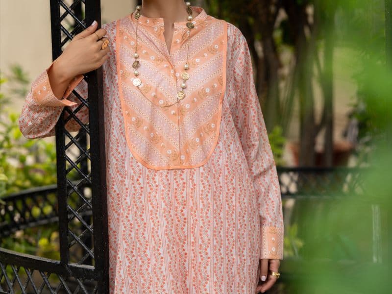 Peach Lawn Co-Ord Set thumbnail
