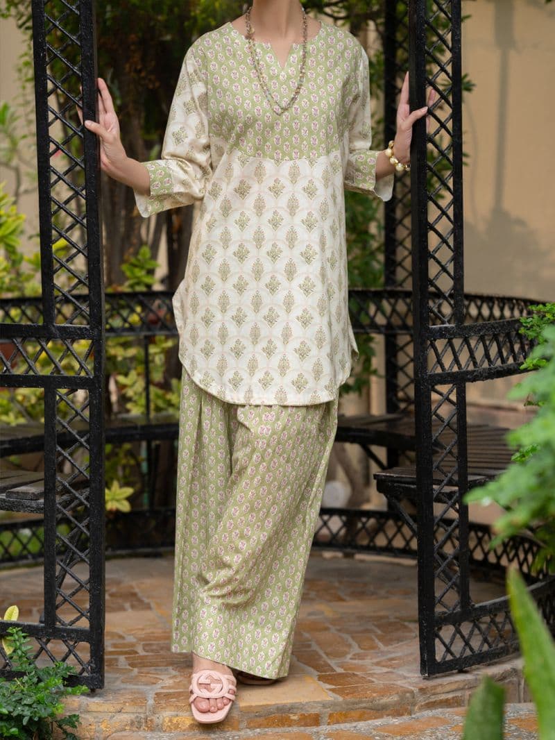 Lemon Lawn Co-Ord Set thumbnail