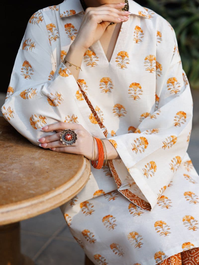 Brown Lawn Co-Ord Set thumbnail
