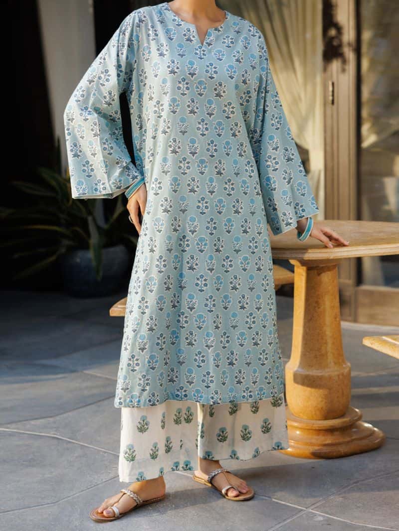 Pistachio Lawn Green Co-Ord Set