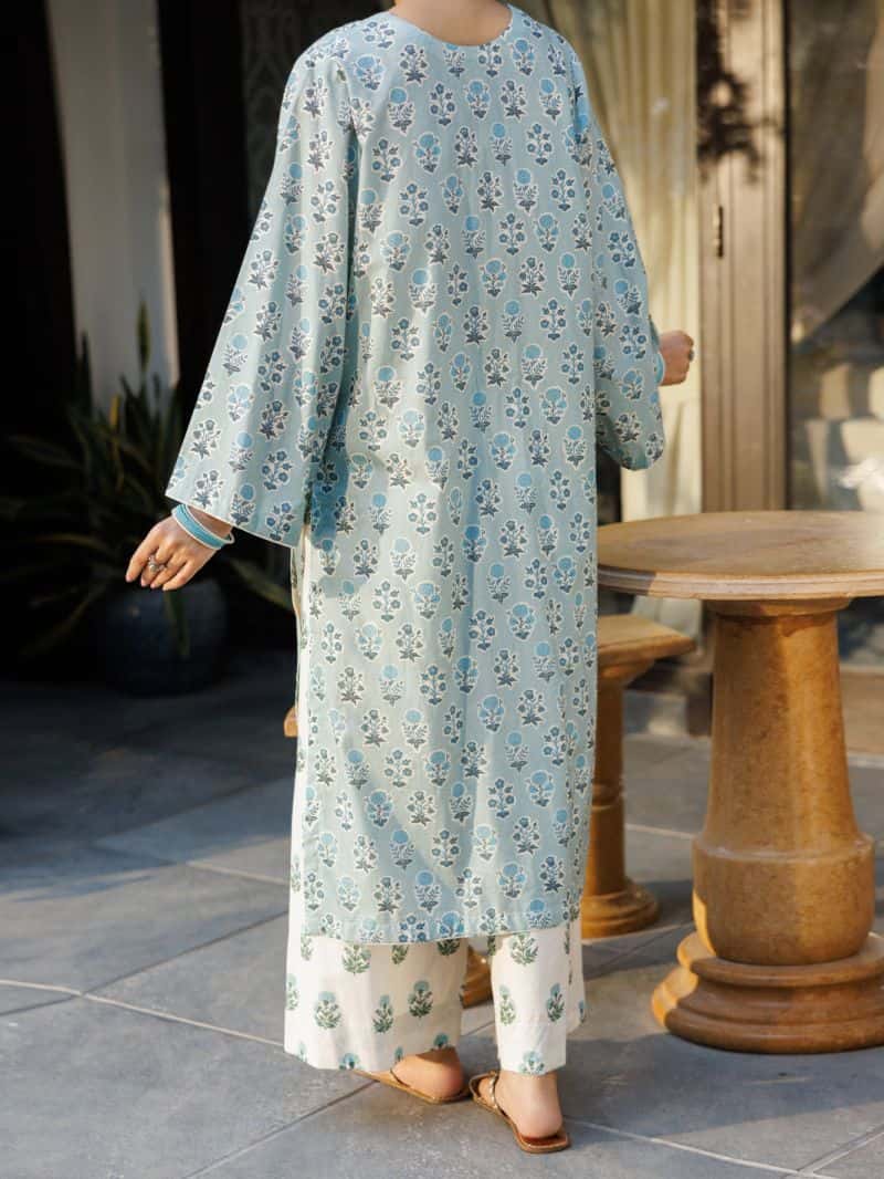 Pistachio Lawn Green Co-Ord Set - alternate view
