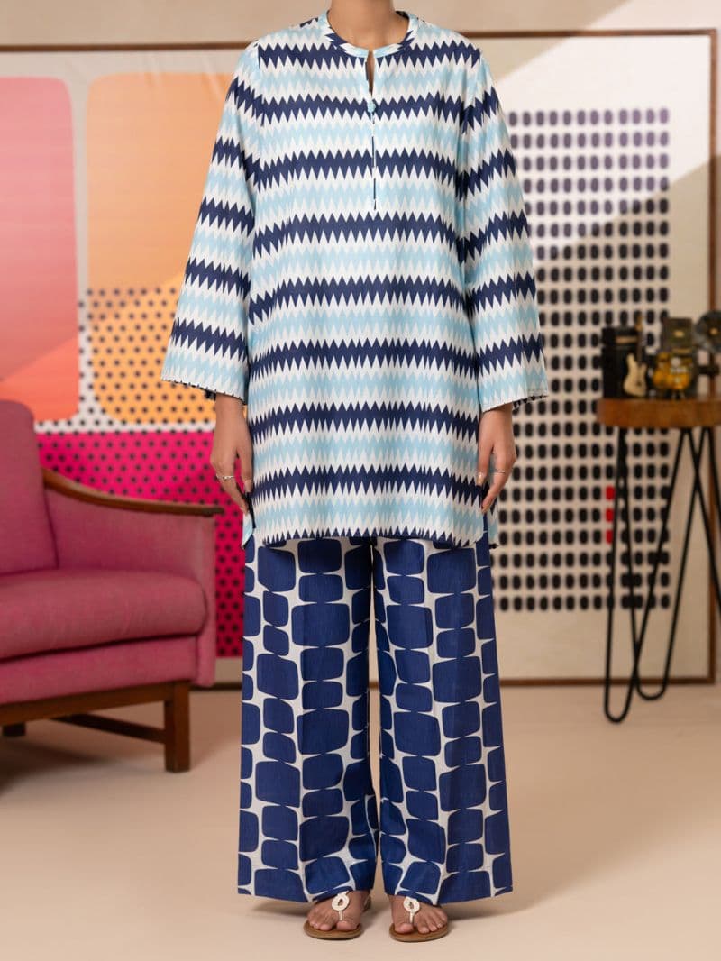 Sky Blue Lawn Co-Ord Set thumbnail