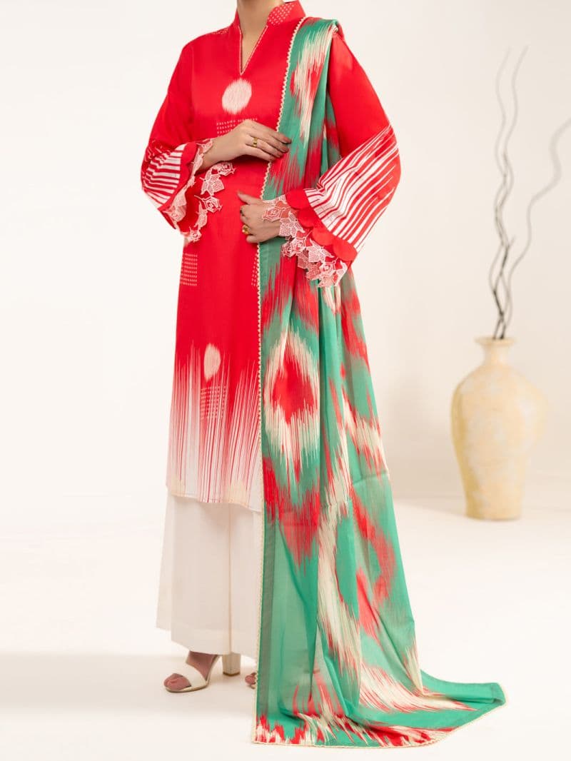 Pink Lawn Stitched 2Pc thumbnail