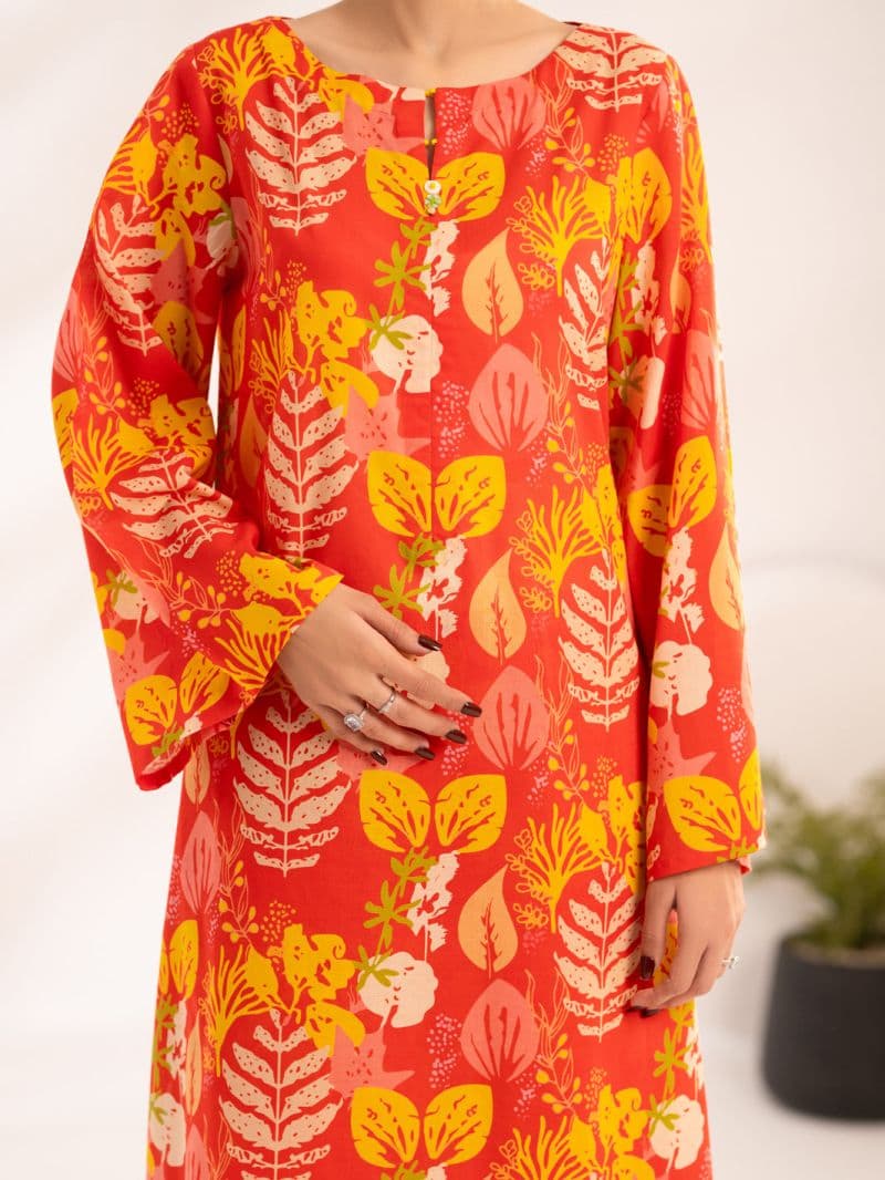 Orange Lawn Co-Ord Set thumbnail