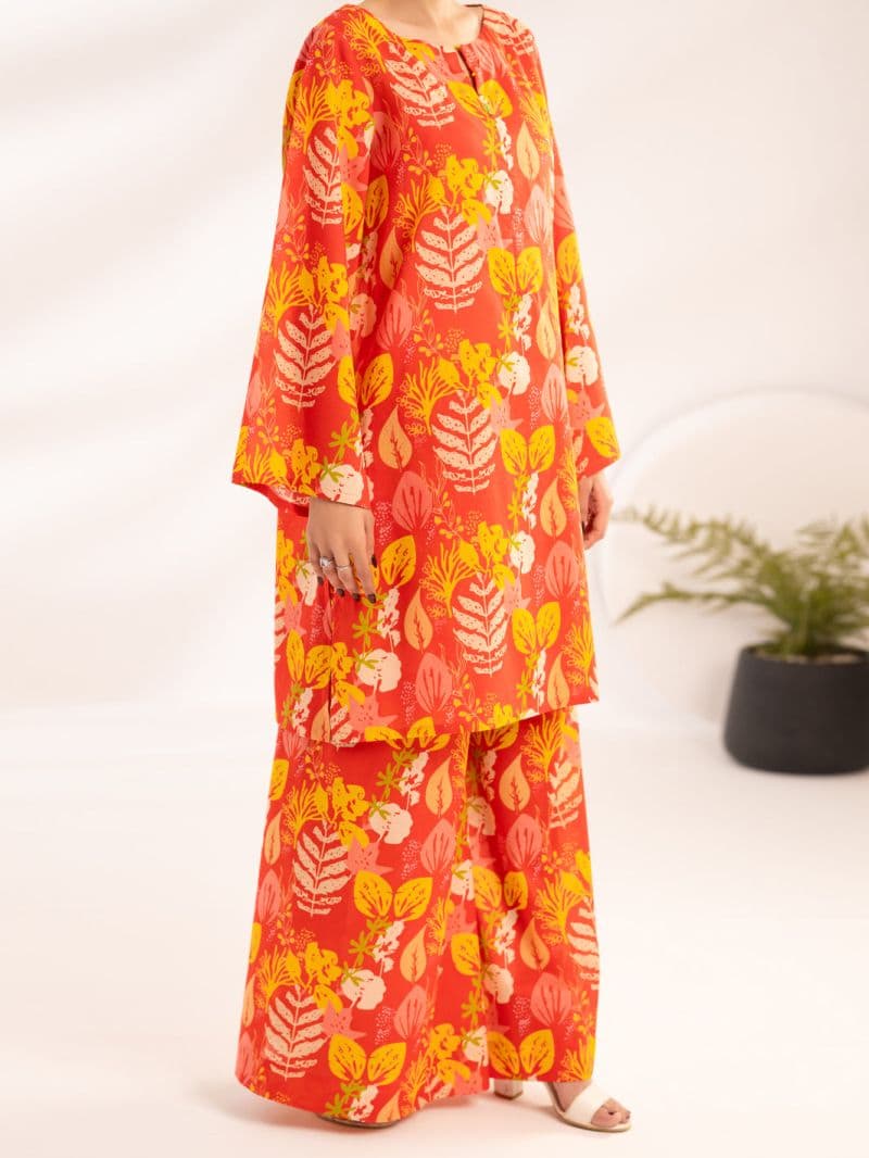 Orange Lawn Co-Ord Set thumbnail