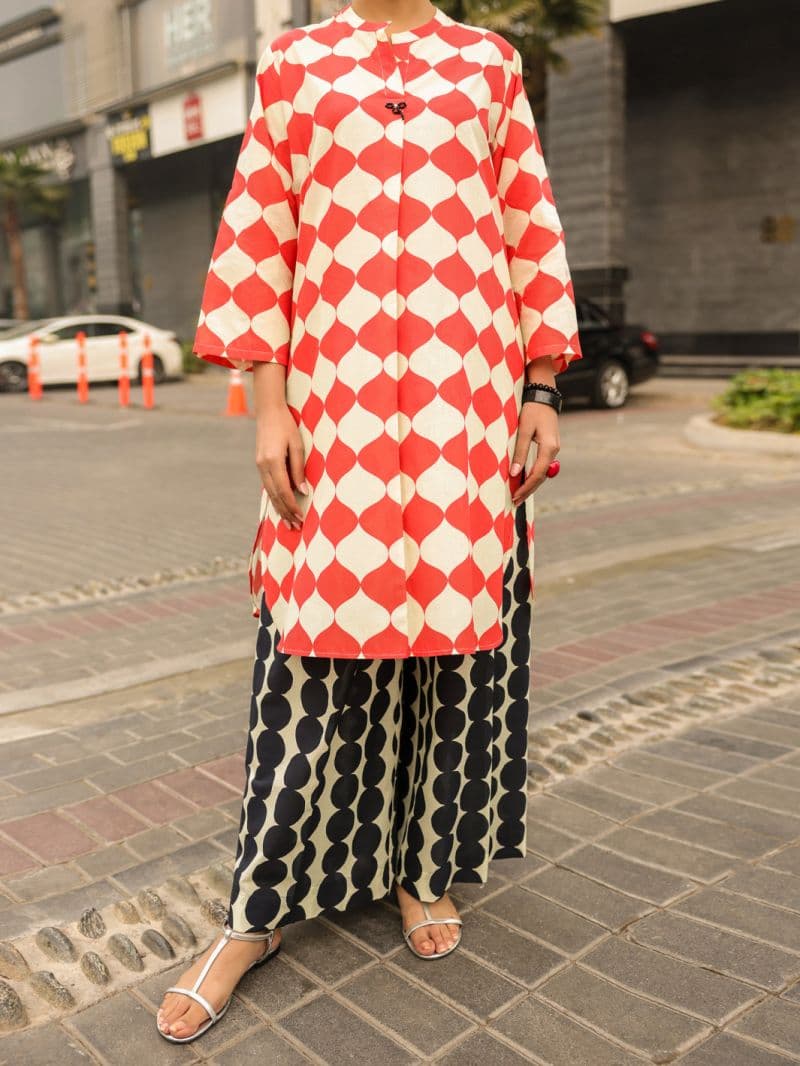White Lawn Kurti thumbnail