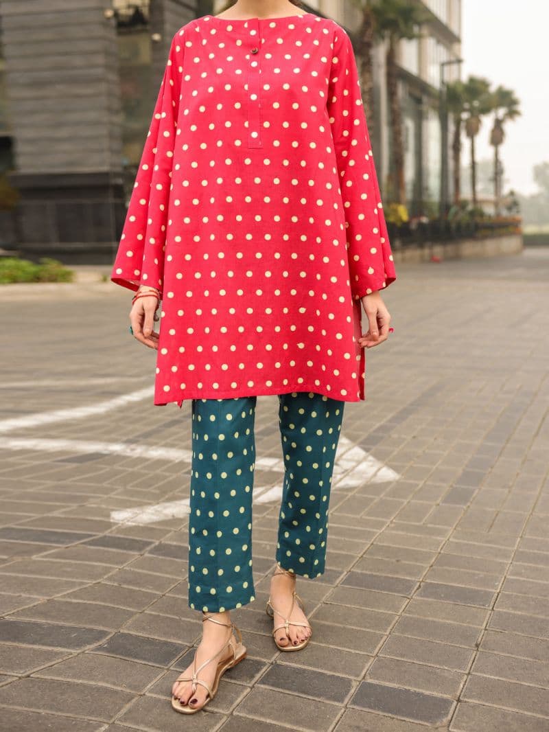Red Lawn Kurti thumbnail
