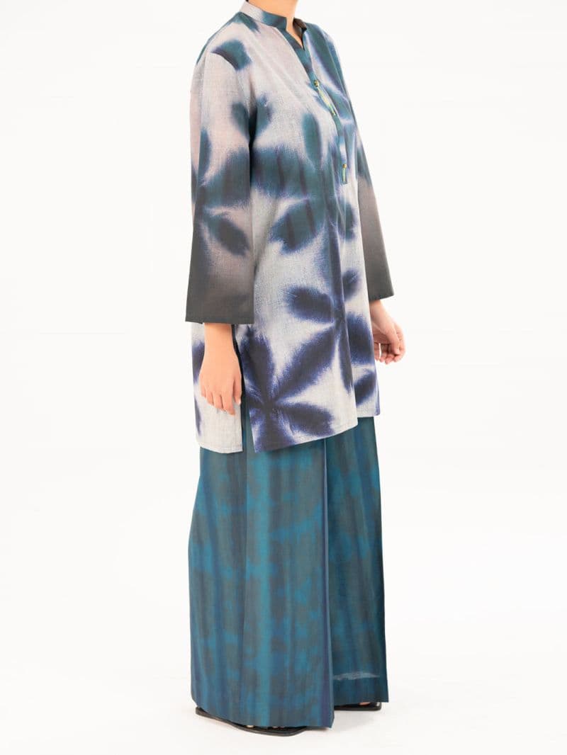 Teal Cambric Kurti thumbnail