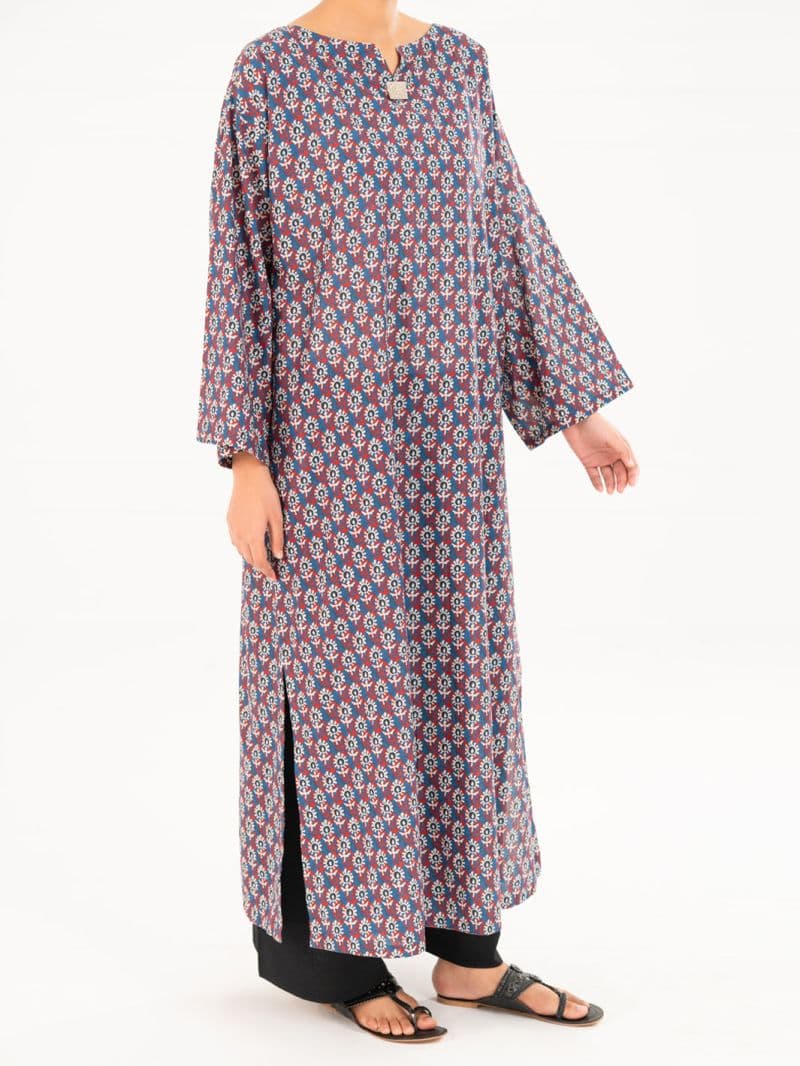Blue Cambric Kurti thumbnail