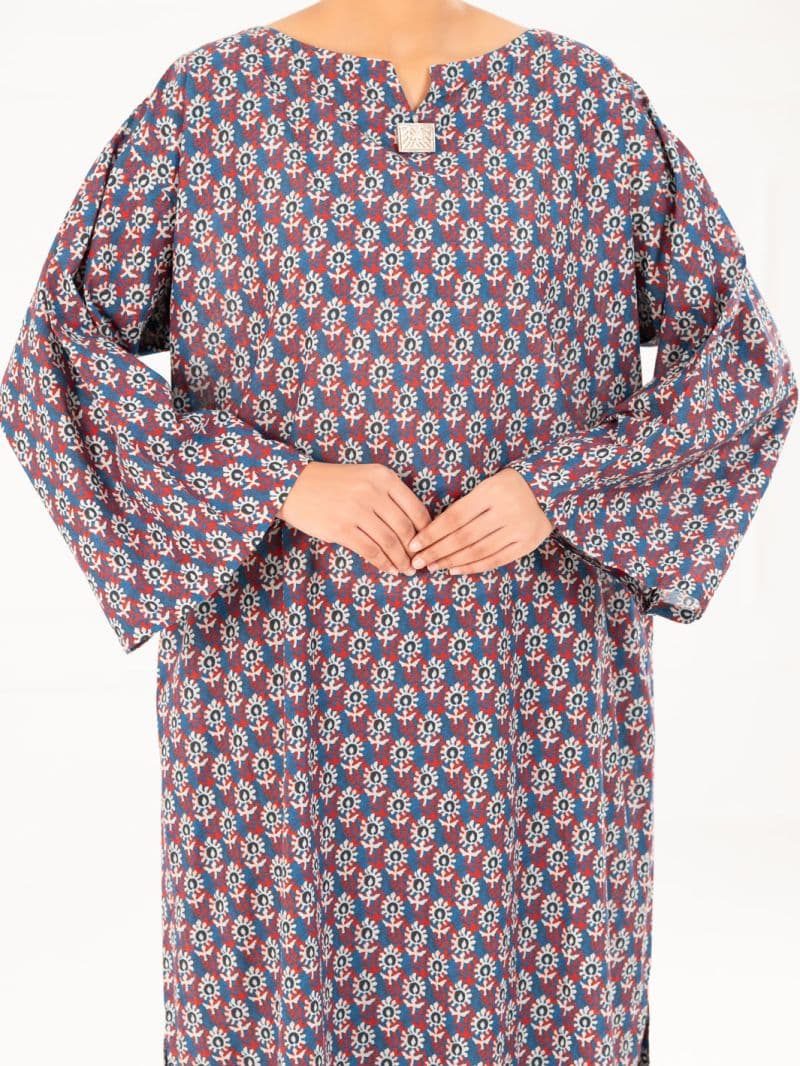 Blue Cambric Kurti thumbnail