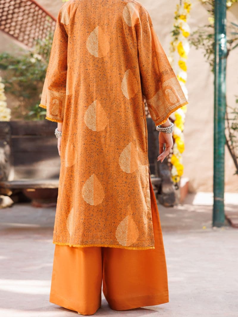 Mustard Dobby Kurti thumbnail