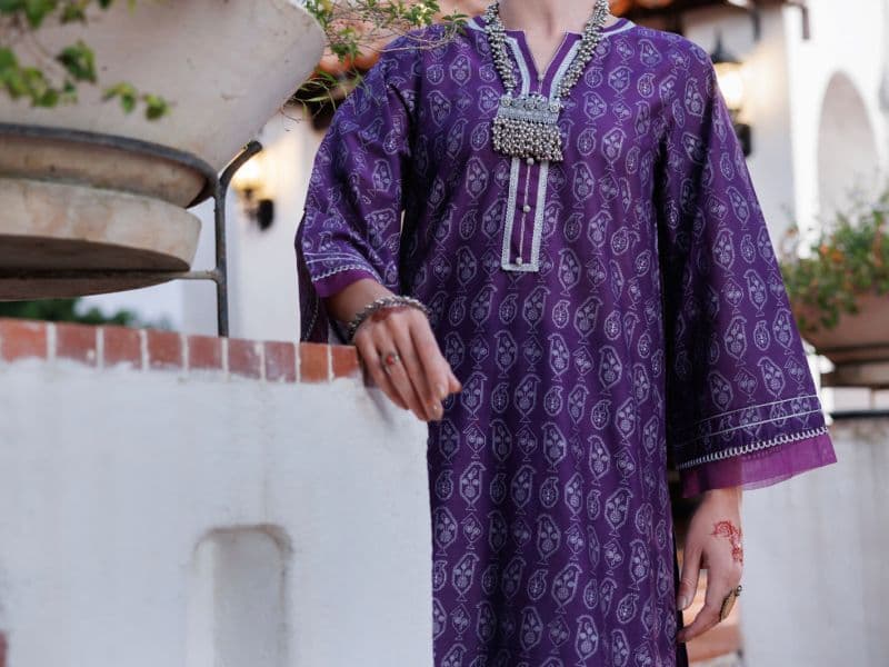 Purple Lawn Tunic thumbnail