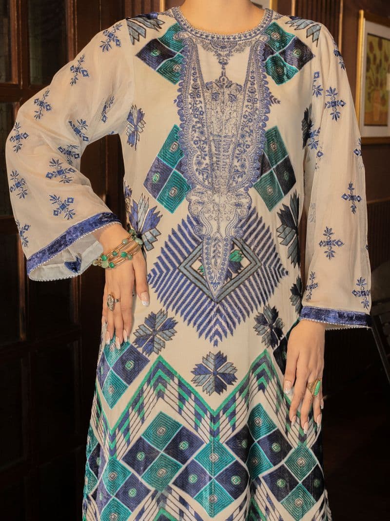 Grey Palachi Kurti thumbnail