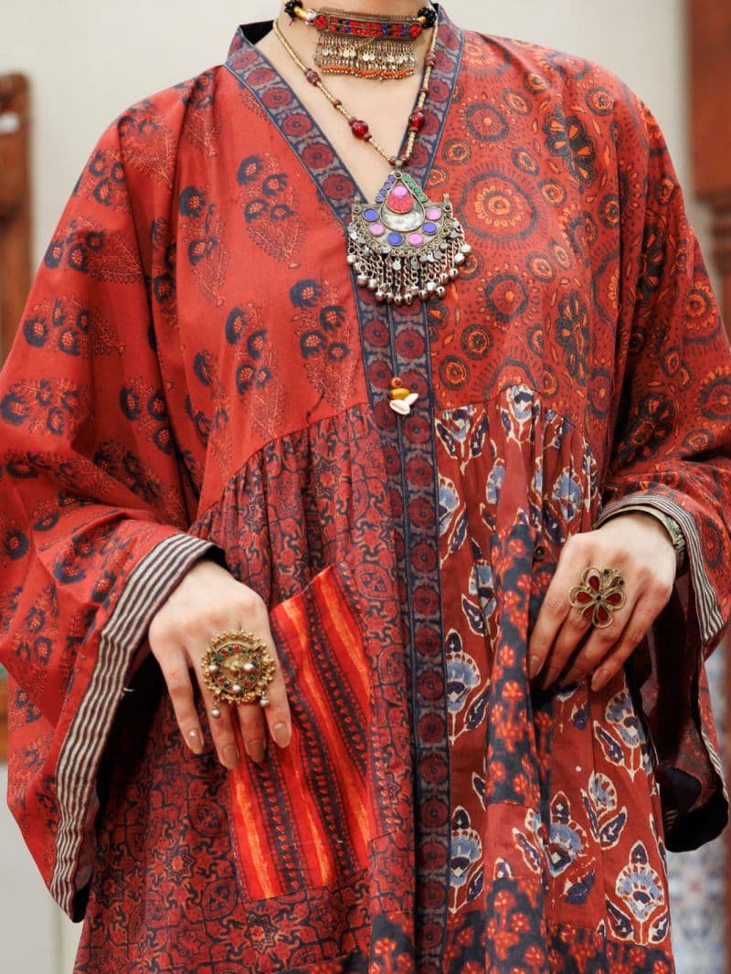 Maroon Cambric Kurti thumbnail