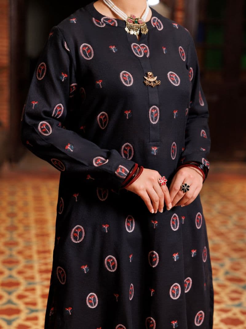 Black Yarn Dyed Tunic thumbnail