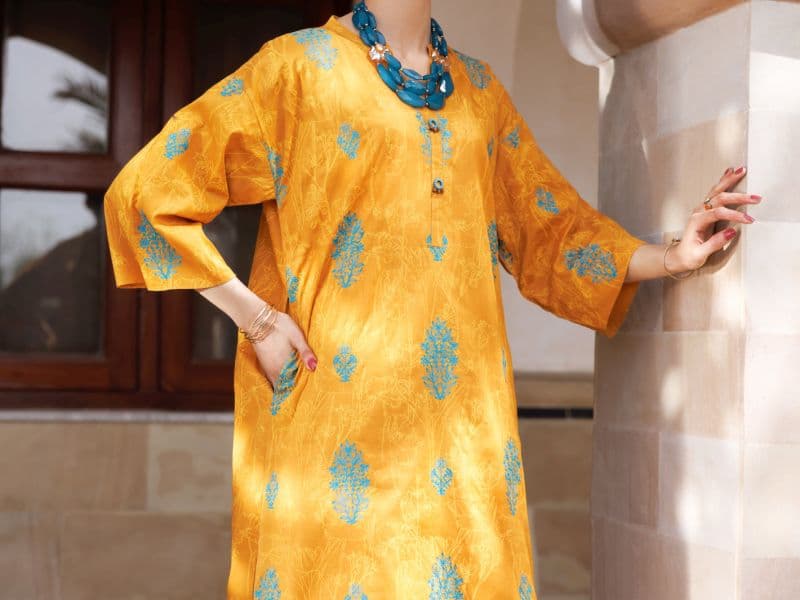 Mustard Lawn Tunic thumbnail
