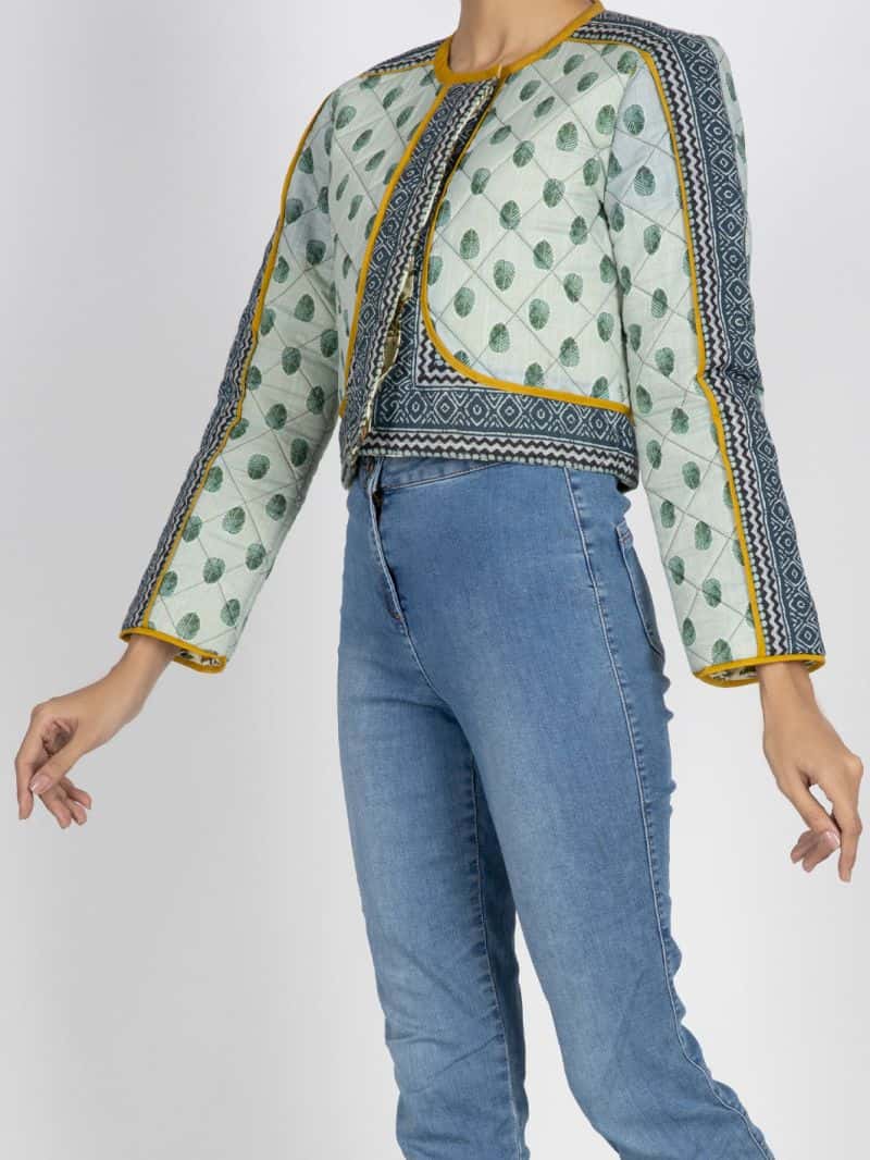 Multicolor Dobby Jacket - alternate view