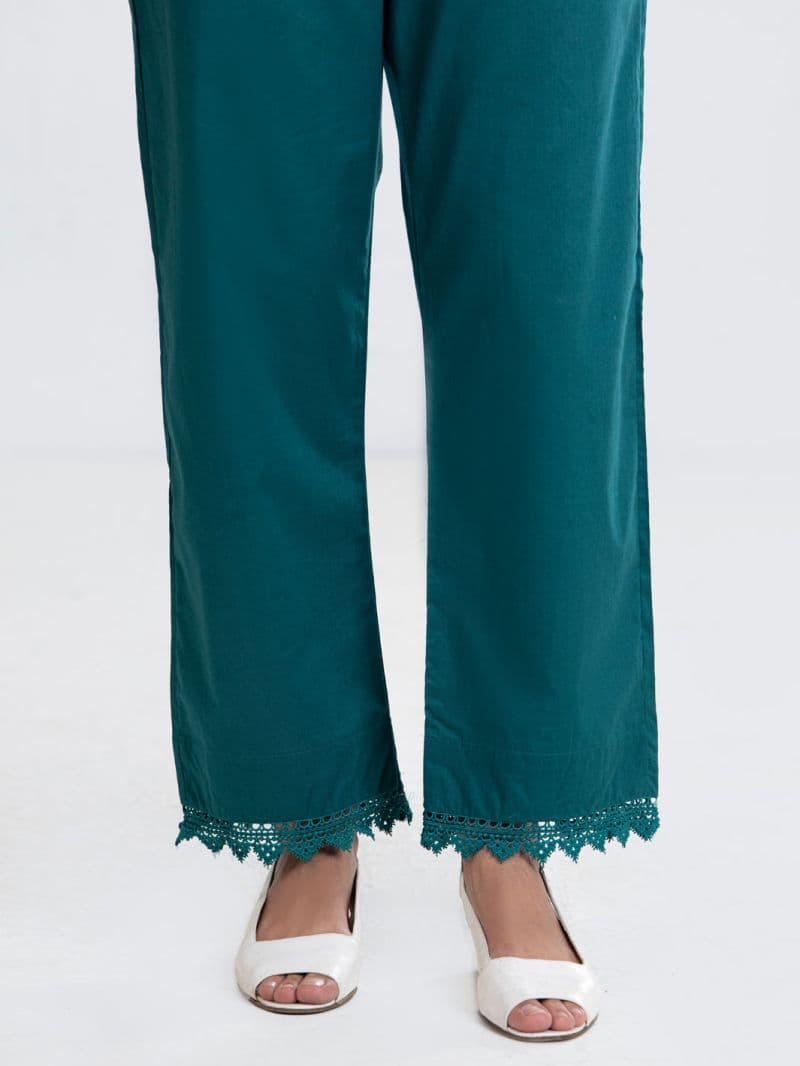 Green Khaddar Trousers thumbnail