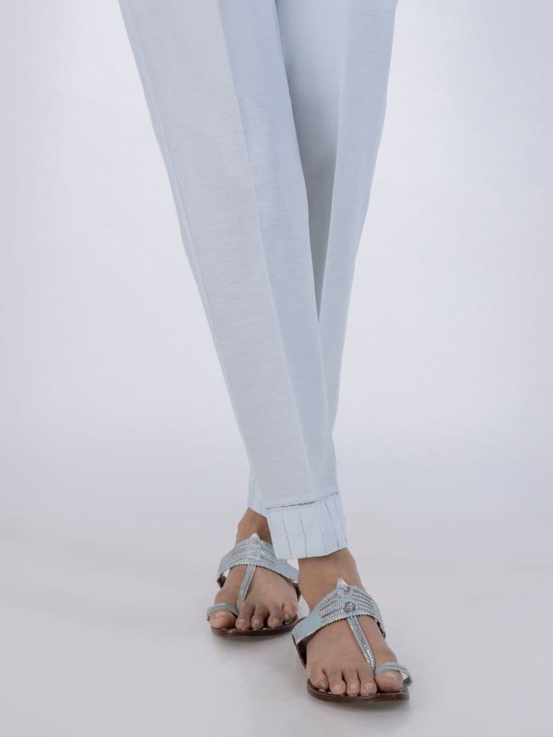 Sky Blue Dyed Trousers thumbnail
