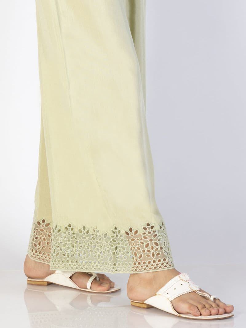 Pista Green Maple Silk Trousers thumbnail