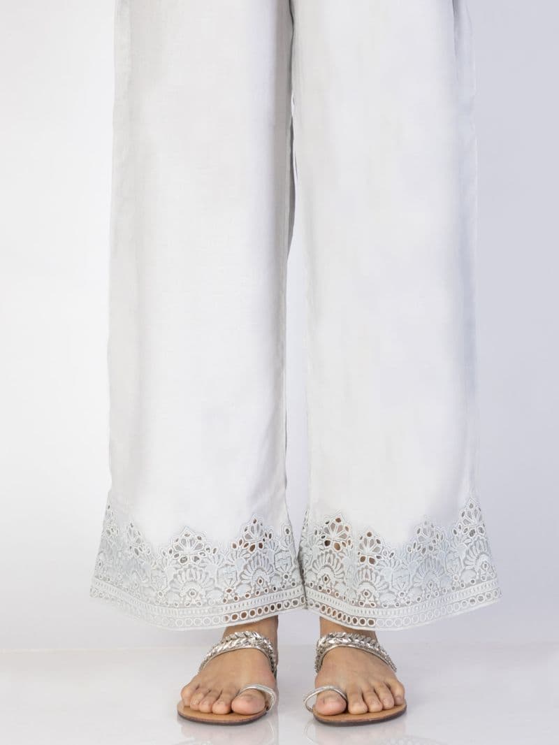 Grey Maple Silk Trousers thumbnail