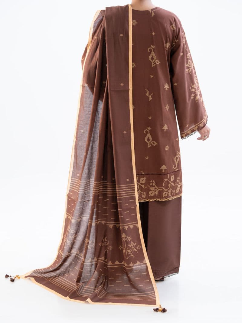 Brown Cambric 2Pc Unstitched thumbnail