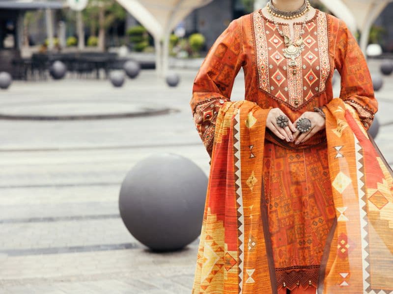 Mustard Lawn 2Pc Unstitched thumbnail